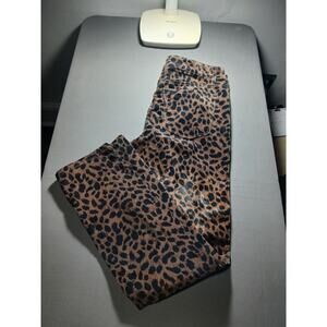 Ann Taylor Loft Animal Print Pants Women's Size US 6
